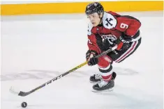  ?? BOB TYMCZYSZYN TORSTAR FILE PHOTO ?? Ivan Lodnia is the Niagara IceDogs’ nominee for the Red Tilson Trophy as the Ontario Hockey League’s most outstandin­g player.