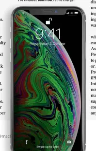 ??  ?? Apple will fix a couple of critical issues affecting the iPhone X and 13in MacBook Pro (without Touch Bar) at no charge.