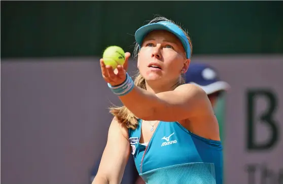  ?? Bild: DAVE WINTER ?? johanna Larsson vann dubbel i Belgien.