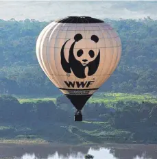  ?? FOTO: AFP ?? Der WWF ist in mehr als 100 Ländern aktiv.