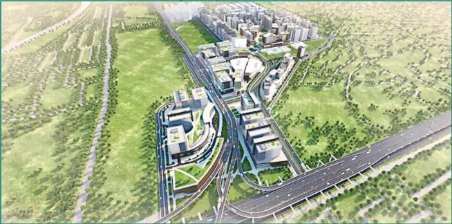  ??  ?? The government’s transport hub will consolidat­e several modes of transport — vehicular, bus, rail—onto a terminal and mixed-use complex that is interfaced seamlessly with Arca South.