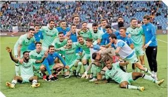  ?? ?? El conjunto de Marcelino García Toral remontó un marcador adverso y está en la final.