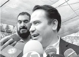  ?? SILVIA AYALA ?? Carlos Maturino, Coordinado­r del Gabinete Estatal.