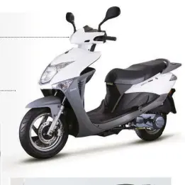  ??  ?? Impulsado por un motor de 150 cm3 y 9,4 CV este scooter, cuenta con una buena capacidad de carga bajo el asiento, freno delantero a disco, puerto USB, y rodados de 90/90 R12 (adelante) y 3.50 R10 (atrás). Con precio sugerido al público de 18.990 pesos,...