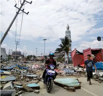  ?? DR ?? Além de mortos e feridos, o fenómeno provocou a destruição de várias residência­s