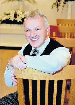  ??  ?? Dedicated service Funeral director John Donnelly says he is in the job he loves