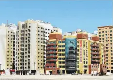  ?? Gulf News Archives ?? A view of apartment blocks in Al Nahda. Buildings with smaller apartment sizes are seeing a fresh wave of demand.