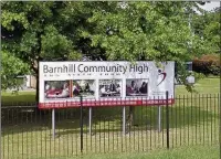  ??  ?? ‘PURPOSEFUL CULTURE’: Inspectors have recognised the effective changes made at Barnhill Community High School