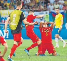  ?? Bélgica ha sido una de las sorpresas Eliminó a Brasil en cuartos de final FOTO: EFE ??