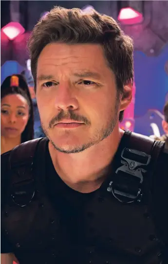  ?? /CORTESíA ?? El actor fue el más popular en el último mes del año 2020. Pedro Pascal es Marcus Moreno en los