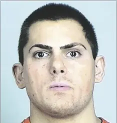  ?? TRIBUNE VIA AP SHERBURNE COUNTY JAIL/STAR ?? This booking photo released by Sherburne County Jail shows Anton Lazzaro.