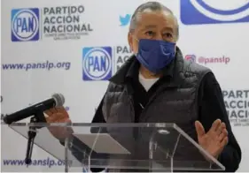  ??  ?? Francisco Salazar Sáenz advirtió que ya presentó la denuncia ante la Cámara de Diputados.