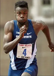  ?? Icon SPORTSWIRE VIA AP images ?? Former Northeaste­rn track and field coach steve Waite, shown running for Penn state in 2014, is accused of using sham social media accounts to trick female student athletes into sending him nude or seminude photos.