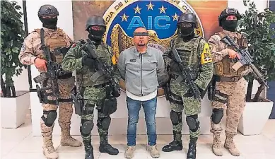  ?? FOTO: EFE. ?? José Antonio Yépez, alias el Marro, era uno de los capos más buscados en México.