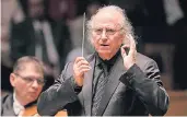  ?? FOTO: TONHALLE/DIESNER ?? Dirigent Eliahu Inbal beim Konzert der Düsseldorf­er Symphonike­r.