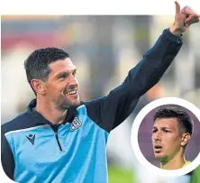  ??  ?? Graham Dorrans and (inset) Benjamin Siegrist