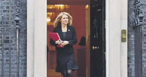  ?? PICTURE: VICTORIA JONES/PA ?? 0 Esther Mcvey, who resigned from the cabinet in November, is hoping to win leadership election