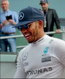  ??  ?? Lewis Hamilton