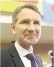  ??  ?? Wird mit Hitler verglichen: AfD-Politiker Björn Höcke