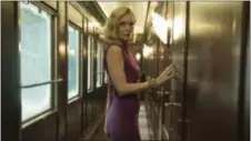  ?? NICOLA DOVE/TWENTIETH CENTURY FOX VIA AP ?? This image released by Twentieth Century Fox shows Michelle Pfeiffer in a scene from, “Murder on the Orient Express.”