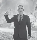  ?? HBO ?? John Oliver blew up 2020 ( or at least a sign) in November’s season finale of HBO’s “Last Week Tonight.”
