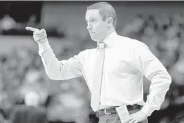  ?? BRANDON WADE/AP ?? UF coach Mike White is frustrated by the effort he has seen from veteran players.