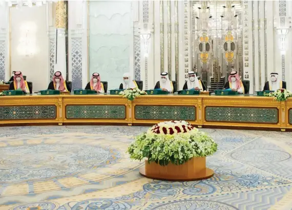  ?? SPA ?? The Council of Ministers discussed updates on the Kingdom’s cooperatio­n with various countries worldwide, focusing on efforts to enhance bilateral and collective work across multiple fields.