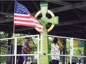  ?? Christian Abraham / Hearst Connecticu­t Media file photo ?? The last Milford Irish Festival on Sept. 5, 2019. This year’s festival is canceled.