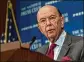  ?? CHERISS MAY / SIPA USA / TNS ?? U.S. Secretary of Commerce Wilbur Ross has denied any wrongdoing, instead citing “inadverten­t errors.”