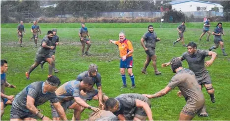  ?? ?? Mike McNamara notched up his 200th game as a senior referee for HKRFU in June last year.