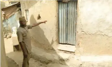  ??  ?? The room where the deposed late Emir of Bida Malam Abubakar lived in Lokoja