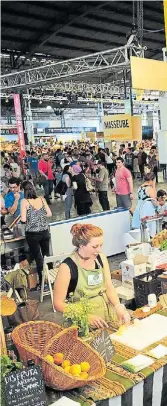  ??  ?? Eventos. La feria de gastronomí­a Masticar ya es un clásico del Dorrego.