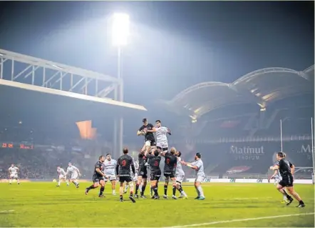  ?? Photo Icon Sport ?? Depuis le match contre le Racing au Matmut Stadium de Gerland il y a deux ans pour le déménageme­nt du Lou, le club lyonnais n’a fait que progresser que ce soit sur mais également en dehors du terrain.