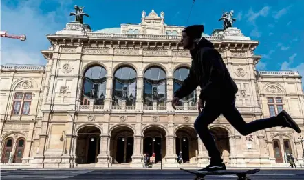  ?? — AFP ?? Classical concerts will also resume at Vienna’s famous Musikverei­n and Konzerthau­s for limited audiences.
