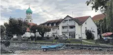  ?? ARCHIVFOTO: JULIA BAUMANN ?? Das Hotel in der Seekrone in Wasserburg bleibt geschlosse­n, bis die Brandschut­zauflagen erfüllt sind.