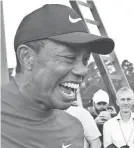  ?? ROB SCHUMACHER/USA TODAY SPORTS ?? Tiger Woods is the subject of two documentar­ies, the first now airing on ESPN and one on HBO this month.