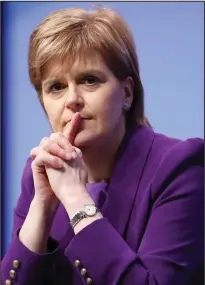  ??  ?? Nicola Sturgeon: Damaging antics by her party