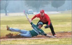  ?? JOHN BREWER - ONEIDA DAILY DISPATCH ?? Hamilton’s Sam Campbell was named to the CSC-IV First Team all-stars.