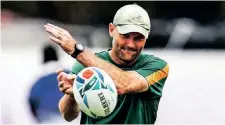  ?? Springboks ?? SPRINGBOK coach Jacques Nienaber. |