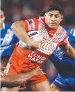  ?? Tonga star Jason Taumalolo. ??