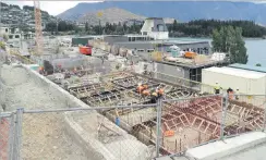  ??  ?? Luxury . . . A 69room, QTbranded fivestar hotel is going up behind Rydges Queenstown as part of a $35 million investment by the latter’s owner, AHL Hotels (NZ).