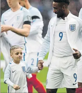  ?? FOTO: GYI ?? Defoe y Bradley, en Wembley Antes de un Inglaterra-Lituania en marzo pasado