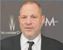  ??  ?? Harvey Weinstein is “moving toward an agreement” with his company’s board, his former lawyer said.
| CHRIS PIZZELLO/ INVISION/ AP