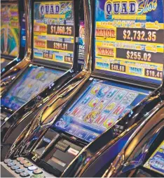  ??  ?? Geelong pokies are on track to swallow a record $127m this year.