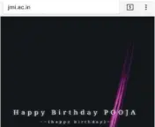  ?? PIC/MPOST ?? The message on the hacked website of Jamia Millia Islamia