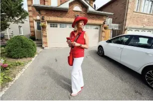  ?? ANDREW FRANCIS WALLACE TORONTO STAR ?? Leah Taylor Roy, Liberal candidate for Aurora-Oak Ridges-Richmond Hill, comes from a political family — her brother is the mayor of Newmarket and her father was mayor from 1997 to 2006.