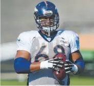  ??  ?? “Spend time with Muslims if you have questions,” says the Broncos’ Ryan Harris. John Leyba, Denver Post file