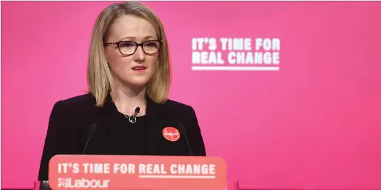  ??  ?? Leadership candidate Rebecca Long-bailey has called for Labour to adopt “progressiv­e patriotism” to bring the country together
Steven Camley is away