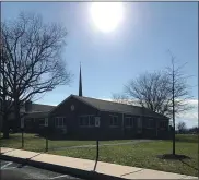  ?? SUBMITTED PHOTO ?? A classroom building at Immanuel Church at 1260Welsh Road has hosted a Code Blue shelter for those in need of a place to stay on cold nights.