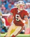  ?? SAN MATEO COUNTY TIMES ARCHIVES ?? Former 49ers quarterbac­k Jeff Garcia says Garoppolo just has to be his own man.